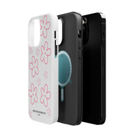 Pink Daisy Doodles (MagSafe) Phone Case