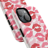 Lip Kisses Design Magnetic Phone Case