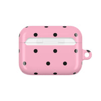 Pink With Black Polka Dots V2 AirPod Pro Case