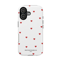Red Heart Pattern (MagSafe) Phone Case