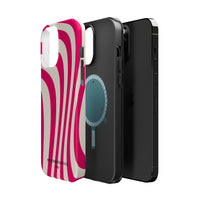 Pink Retro Wave (MagSafe) Phone Case