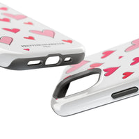 Storybook Hearts Illustration (MagSafe) Phone Case