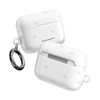 Pink Tiny Hearts Pattern AirPod Pro Case