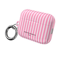 Pink Stripes AirPod Pro Case
