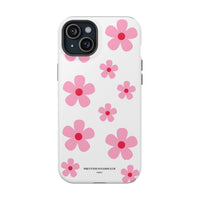 Pink Retro Daisy (MagSafe) Phone Case