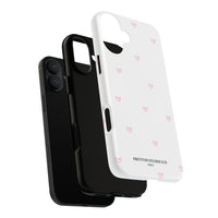 Pink Tiny Hearts Pattern (MagSafe) Phone Case