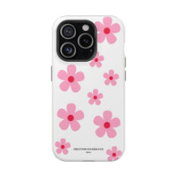 Pink Retro Daisy (MagSafe) Phone Case