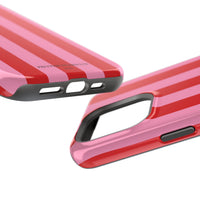 Red and pink stripes V2 (MagSafe) Phone Case