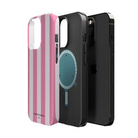 Pink Stripes V2 MagSafe Phone Case