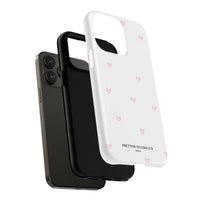 Pink Tiny Hearts Pattern (MagSafe) Phone Case