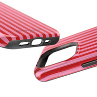 Red and Pink Stripes (MagSafe) Phone Case