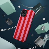 Red and pink stripes V2 (MagSafe) Phone Case