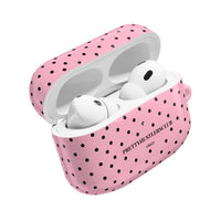 Pink With Black Polka Dots AirPod Pro Case