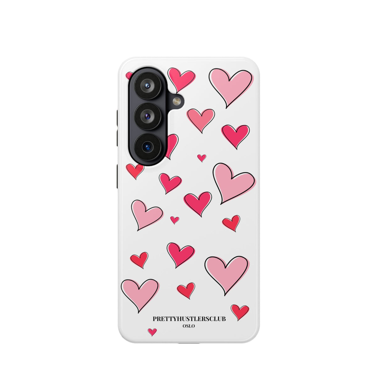 Storybook Hearts Illustration (MagSafe) Phone Case