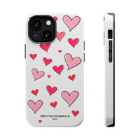 Storybook Hearts Illustration (MagSafe) Phone Case