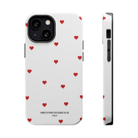 Red Heart Pattern (MagSafe) Phone Case