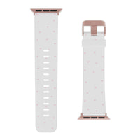 Pink Tiny Hearts Pattern Apple Watch Band