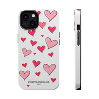 Storybook Hearts Illustration (MagSafe) Phone Case