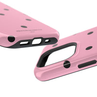 Pink With Black Polka Dots V2 (MagSafe) Phone Case