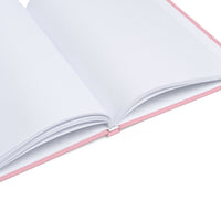 Baby Pink Book For My Thoughts Hardcover Journal