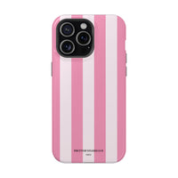 Pink Stripes V2 MagSafe Phone Case
