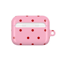 Pink With Red Polka Dots V2 AirPod Pro Case
