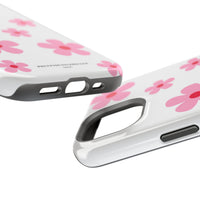 Pink Retro Daisy (MagSafe) Phone Case