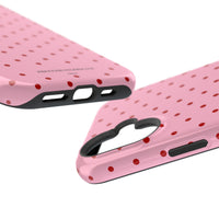 Pink With Red Polka Dots (MagSafe) Phone Case