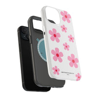 Pink Retro Daisy (MagSafe) Phone Case