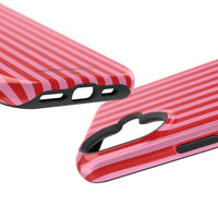 Red and Pink Stripes (MagSafe) Phone Case