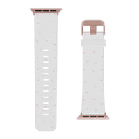 Pink Tiny Hearts Pattern Apple Watch Band