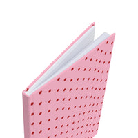 Pink with Red Polka Dots Hardcover Journal
