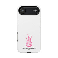 Pink Flame Design Phone Case