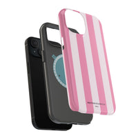 Pink Stripes V2 MagSafe Phone Case
