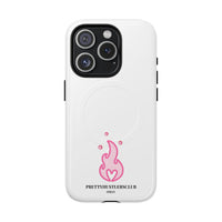 Pink Flame Design Phone Case