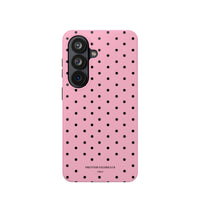 Pink With Black Polka Dots (MagSafe) Phone Case