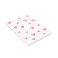 Doodle Hearts Puffy Hardcover Notebook