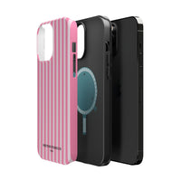 Pink Stripes (MagSafe) Phone Case