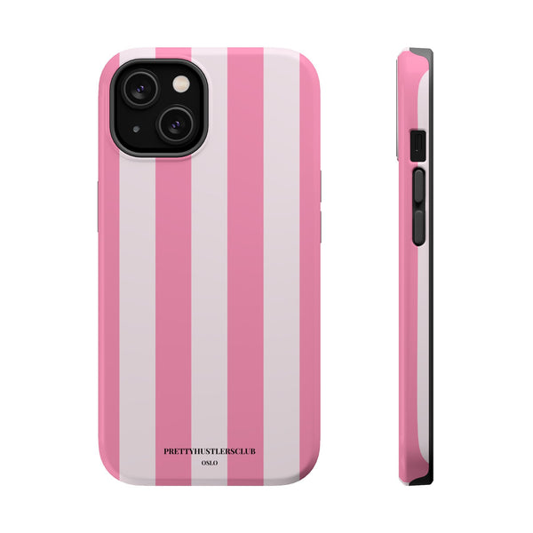 Pink Stripes V2 MagSafe Phone Case