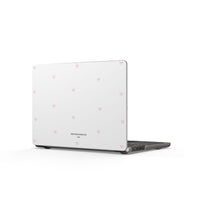 Pink Tiny Hearts Pattern MacBook Case  (Matte)