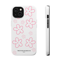 Pink Daisy Doodles (MagSafe) Phone Case