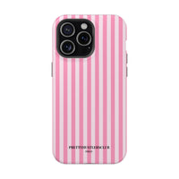 Pink Stripes (MagSafe) Phone Case