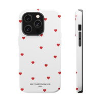 Red Heart Pattern (MagSafe) Phone Case