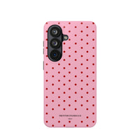 Pink With Red Polka Dots (MagSafe) Phone Case