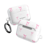 Pink Bow Pattern AirPod Pro Case
