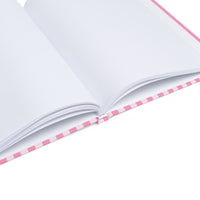 Pink Stripes Hardcover Journal (A5)