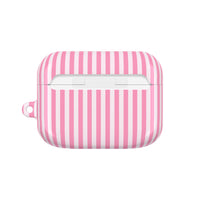 Pink Stripes AirPod Pro Case