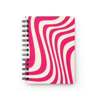 Striped Spiral Bound Notebook