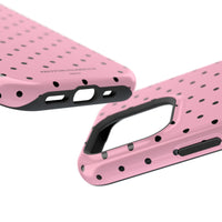 Pink With Black Polka Dots (MagSafe) Phone Case