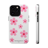 Pink Retro Daisy (MagSafe) Phone Case